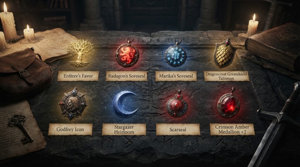 legendary talismans elden ring