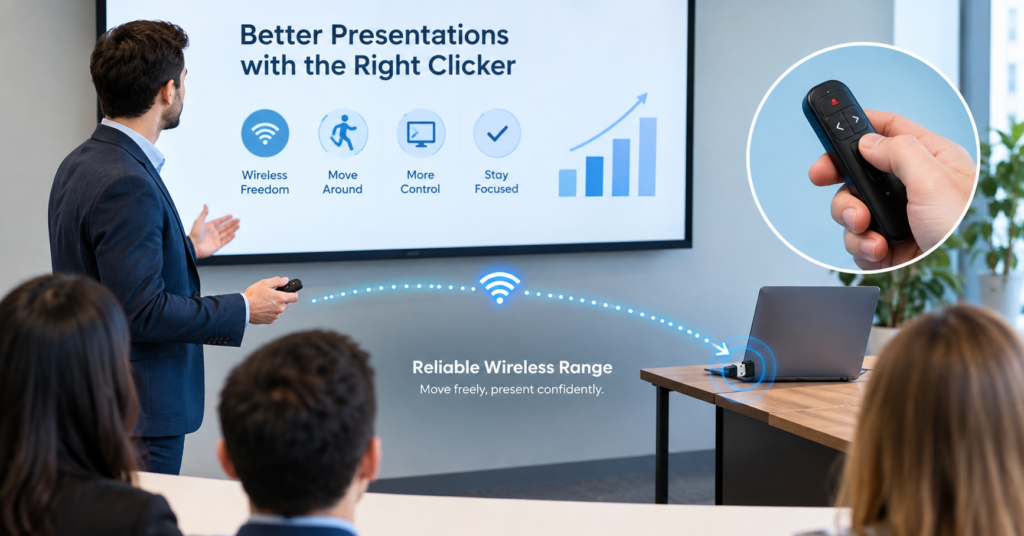 best wireless presentation clickers