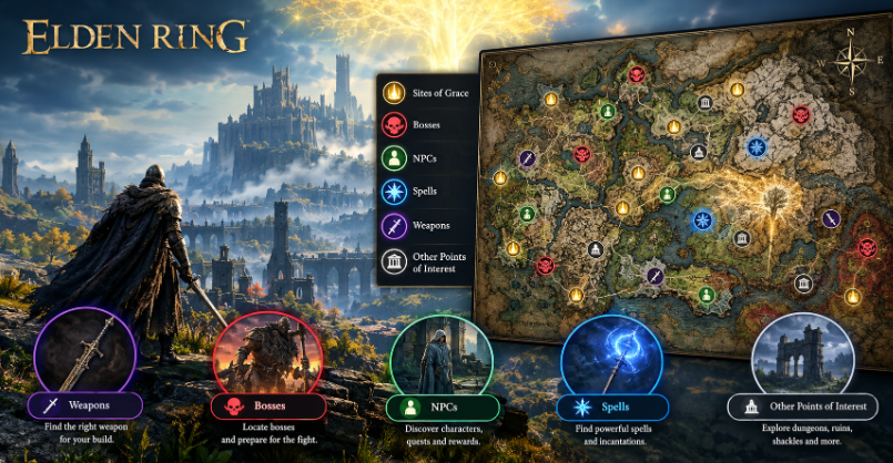 elden ring interactive map
