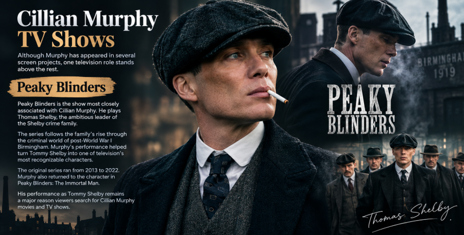 cillian murphy movies and tv shows
