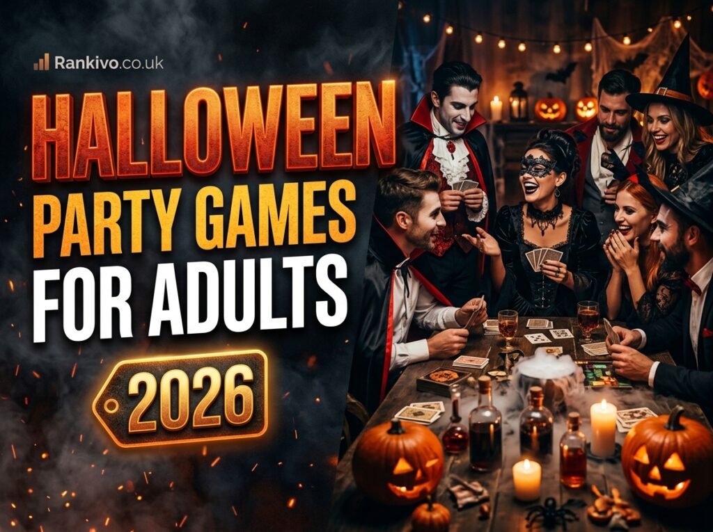 Halloween party games for adults 2026