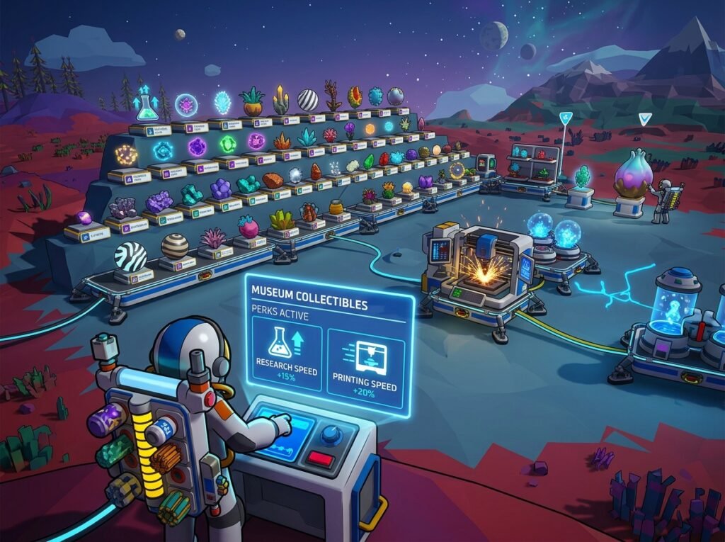 Astroneer Museum Collection Perks