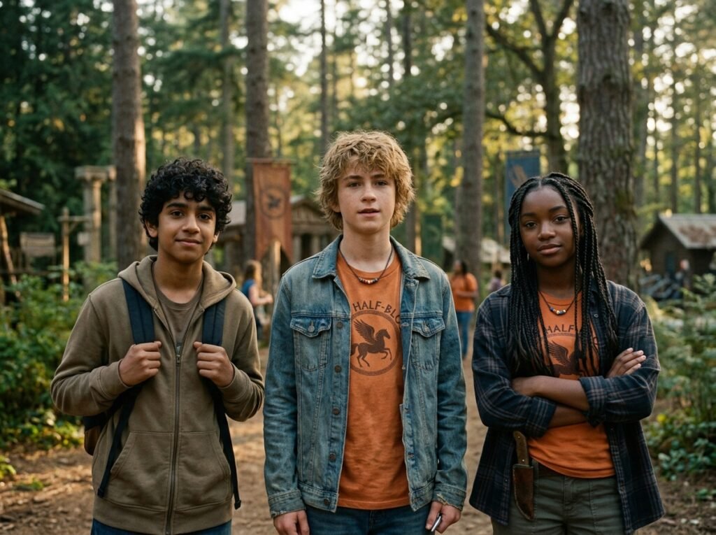 cast of percy jackson and the olympians tv series