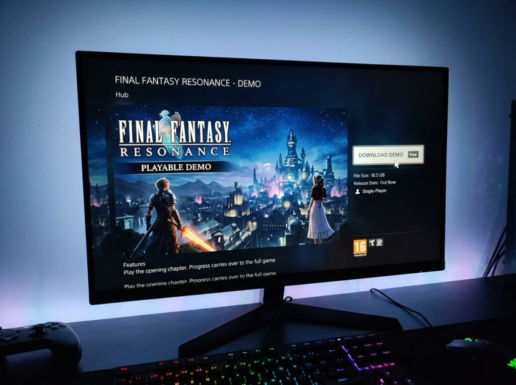 Final Fantasy Resonance Demo Guide