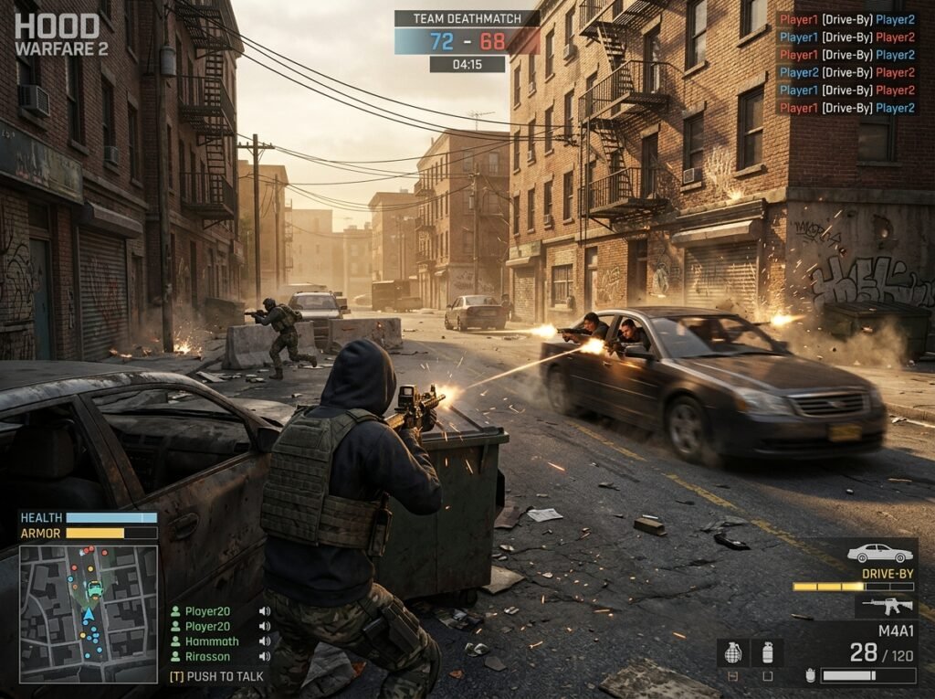 Hood Warfare 2 gameplay and latest update