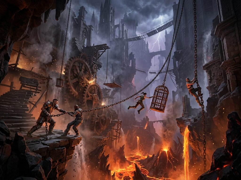 Chained together new map