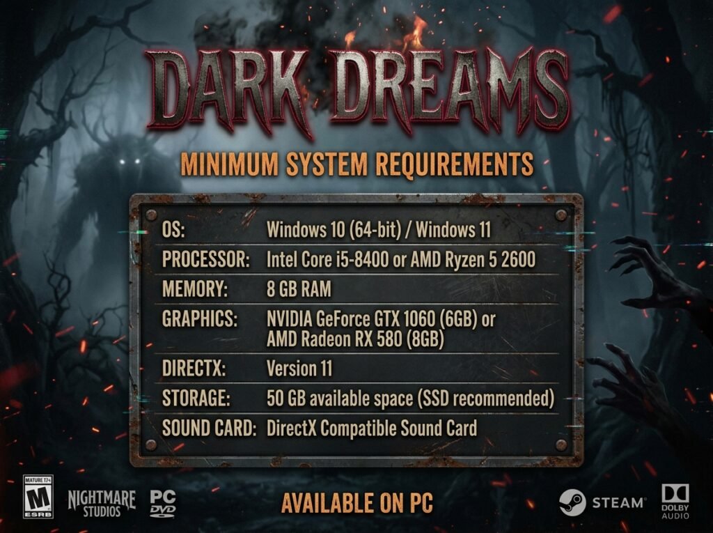 Tenebris Somnia System Requirements