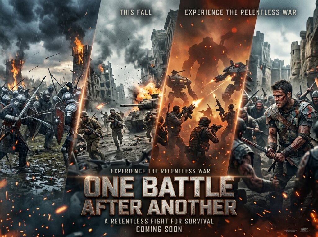 one battle after another trailer