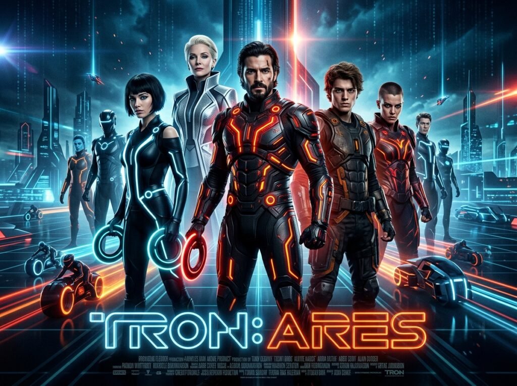 cast of tron ares