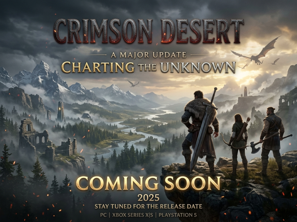 Crimson Desert Charting the Unknown update