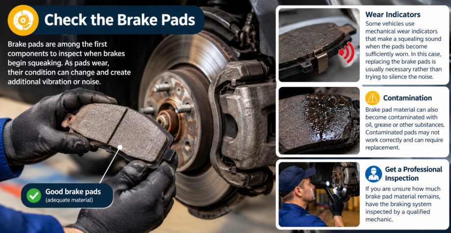 how to fix squeaky brakes
