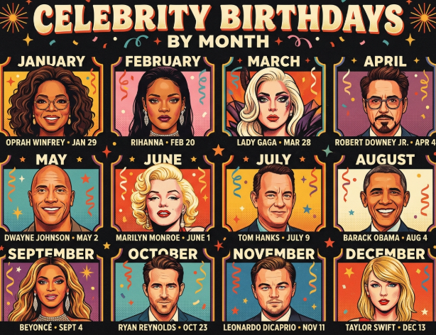 celebrity birthdays