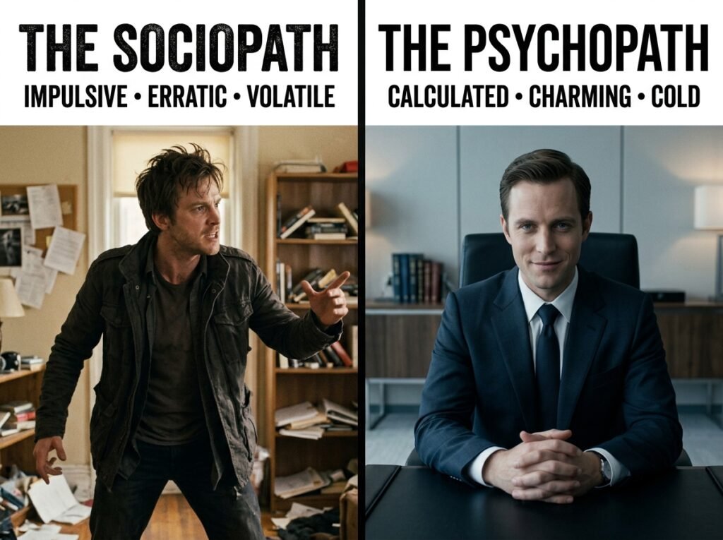 sociopath vs psychopath